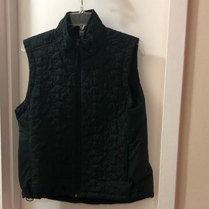 Black Quilted Vest